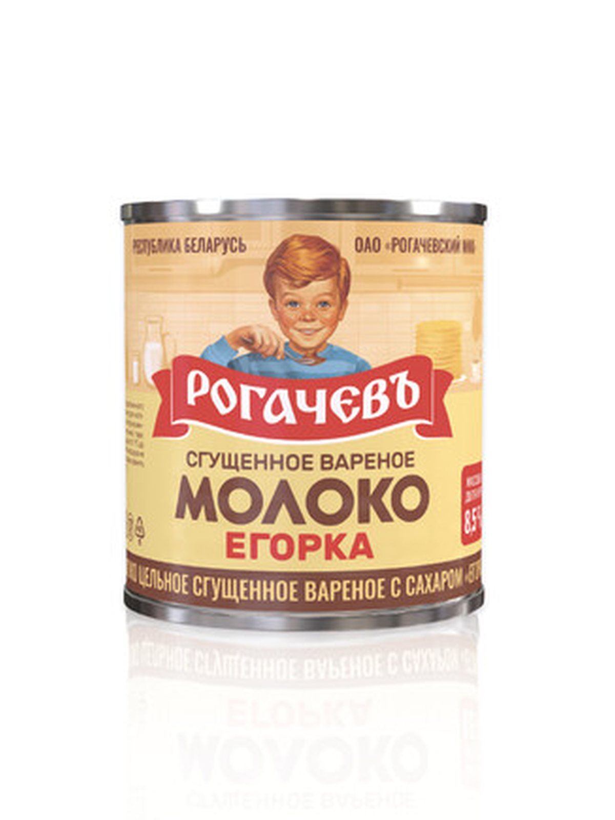 4810065007649 მოხარშული შედედებული რძე BOILED CONDENSED MILK EGORKA 360g*30 RG