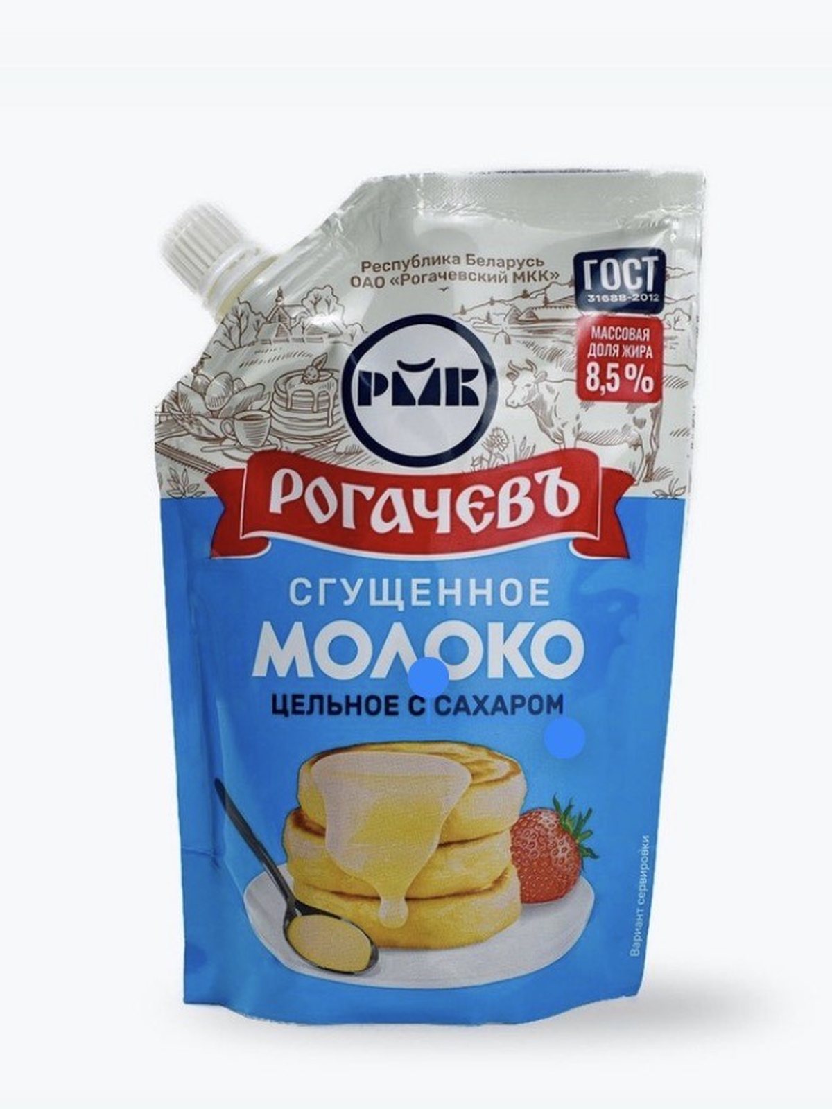 4810065013121 შედედებული რძე Сondensed milk 8,5% 270g*24